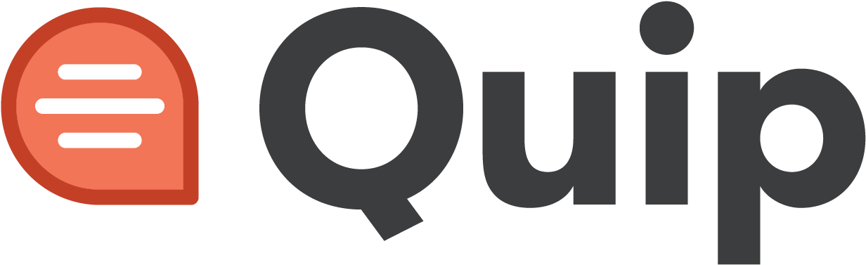 Quip Logo New Clipart (1242x390), Png Download
