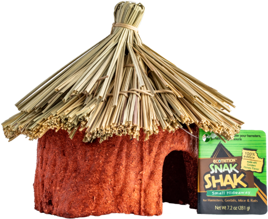 Ecotrition Snak Shak Small House Hamster & Gerbil - Snak Shak Clipart (600x600), Png Download