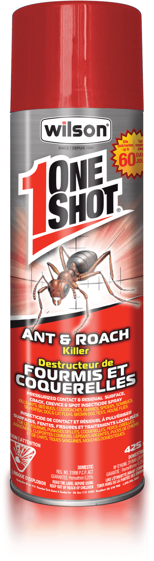 Wilson One Shot Ant Roach Killer Arachnicide Clipart Large Size Png Image Pikpng