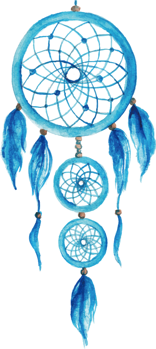 Download Watercolor Vector Hand Painted Illustration Dreamcatcher