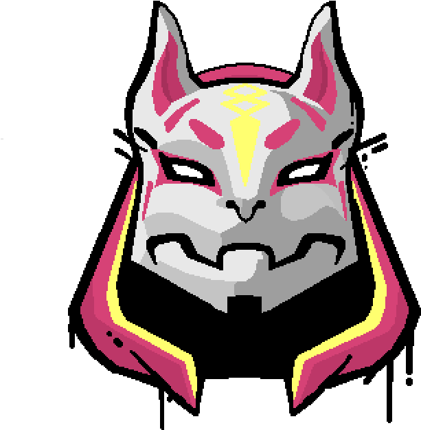 Pixilart Spray Drawing Fortnite Drift Mask Drawing Clipart Large Size Png Image Pikpng