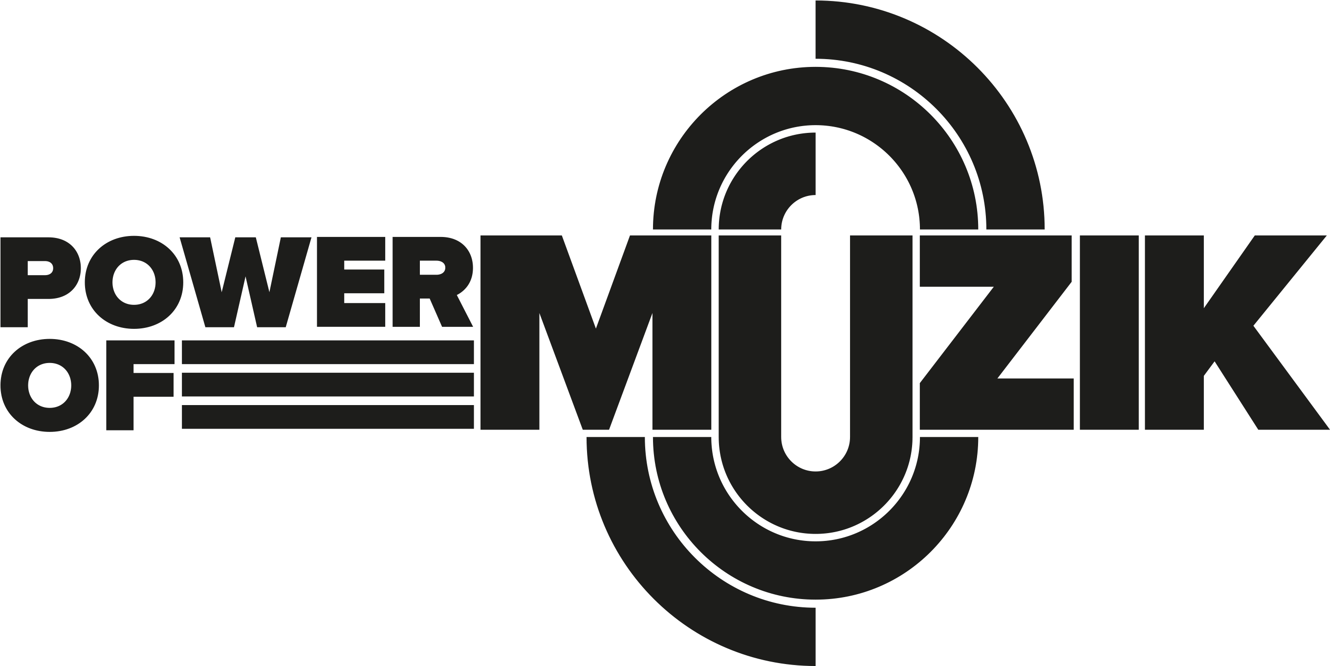 Power Of Muzik Logo - Graphic Design Clipart - Large Size Png Image ...