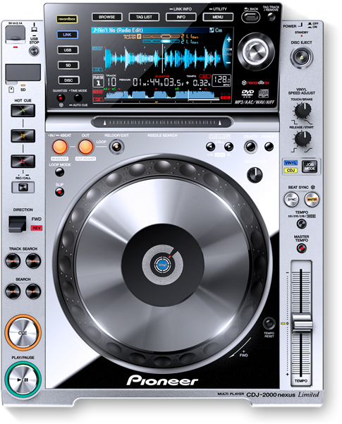 Cdj Png Pioneer Cdj 2000nxs M Clipart Large Size Png Image Pikpng