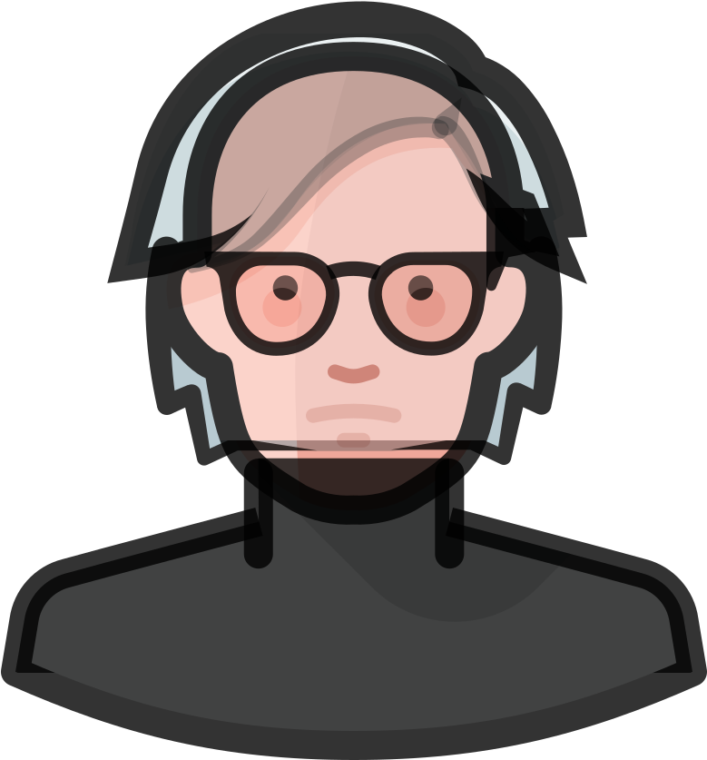 Download Andy Warhol Icon - Andy Warhol Face Vector Clipart Png ...