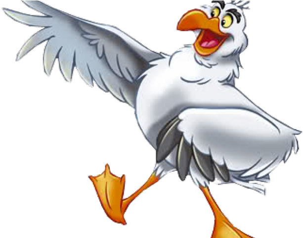 Download Seagull Clipart Little Mermaid - Sabidão Pequena Sereia - Png ...