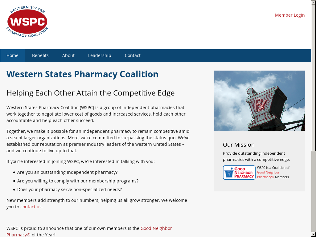 Western States Pharmacy Coalition Competitors, Revenue Pharmacy