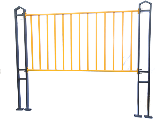 Pedestrain Guard Rail For Road Side Handrail Clipart Large Size Png Image Pikpng