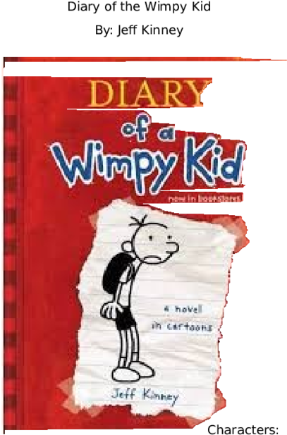 Download Docx - Diary Of A Wimpy Kid 1 Pdf Clipart Png Download - PikPng