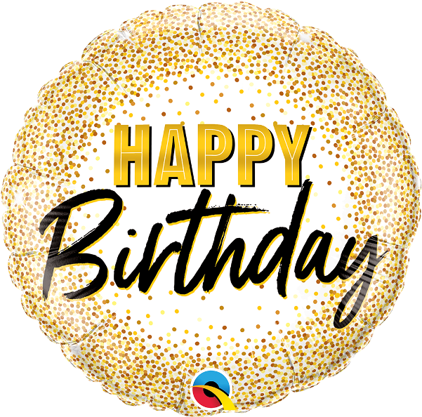 Download $3 - - Gold Birthday Glitters Png Clipart Png Download - PikPng