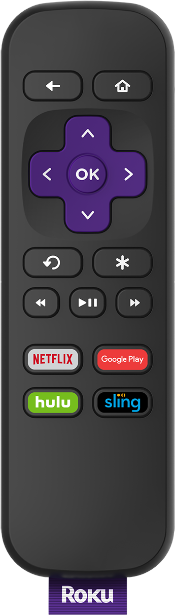 Download Remote Finder - Roku Remote Control Clipart Png Download - PikPng