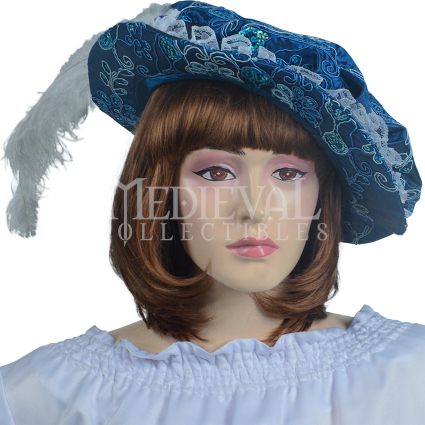 Ladies Renaissance Floppy Hat - Girl Clipart - Large Size Png Image ...