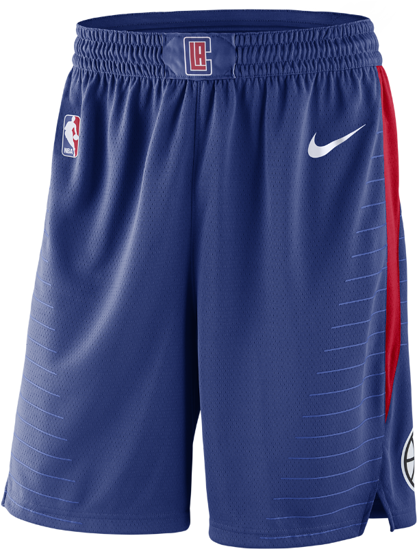 La Clippers Nike Icon Edition Swingman Men's Nba Shorts - La Clippers ...