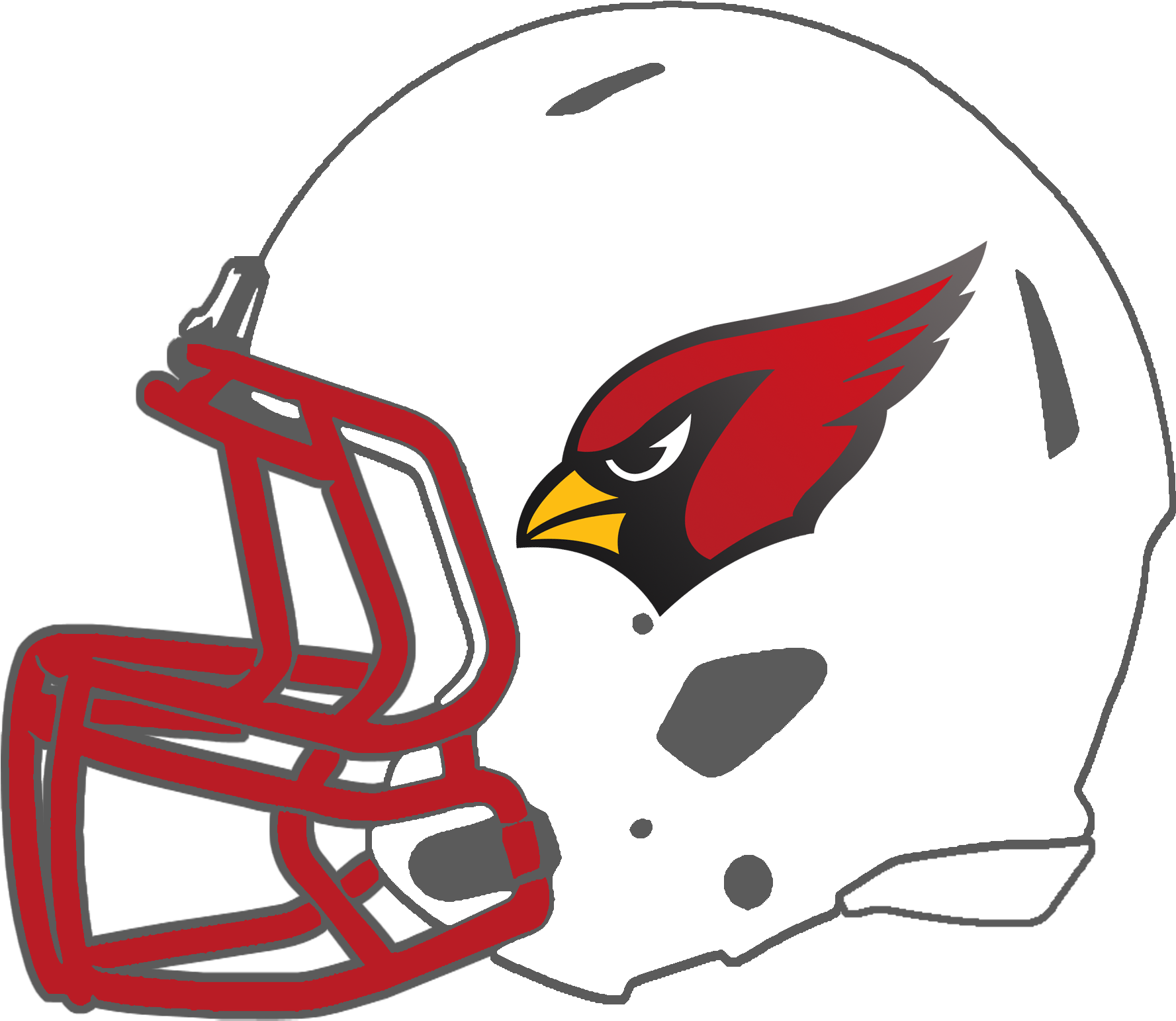 Potts Camp Cardinals - Velma Jackson High School Mascot Clipart - Large ...