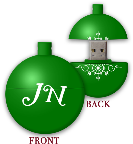 To Celebrate Christmas - Usb Flash Drive Clipart (600x600), Png Download