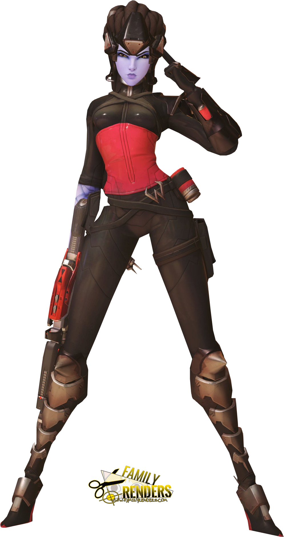 Widowmaker Render Clipart Large Size Png Image Pikpng 0003