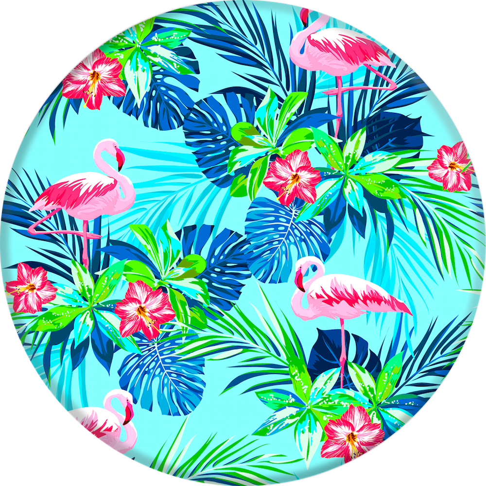Download Download Rainforest Flamingos Popsocket - Papier Peint ...