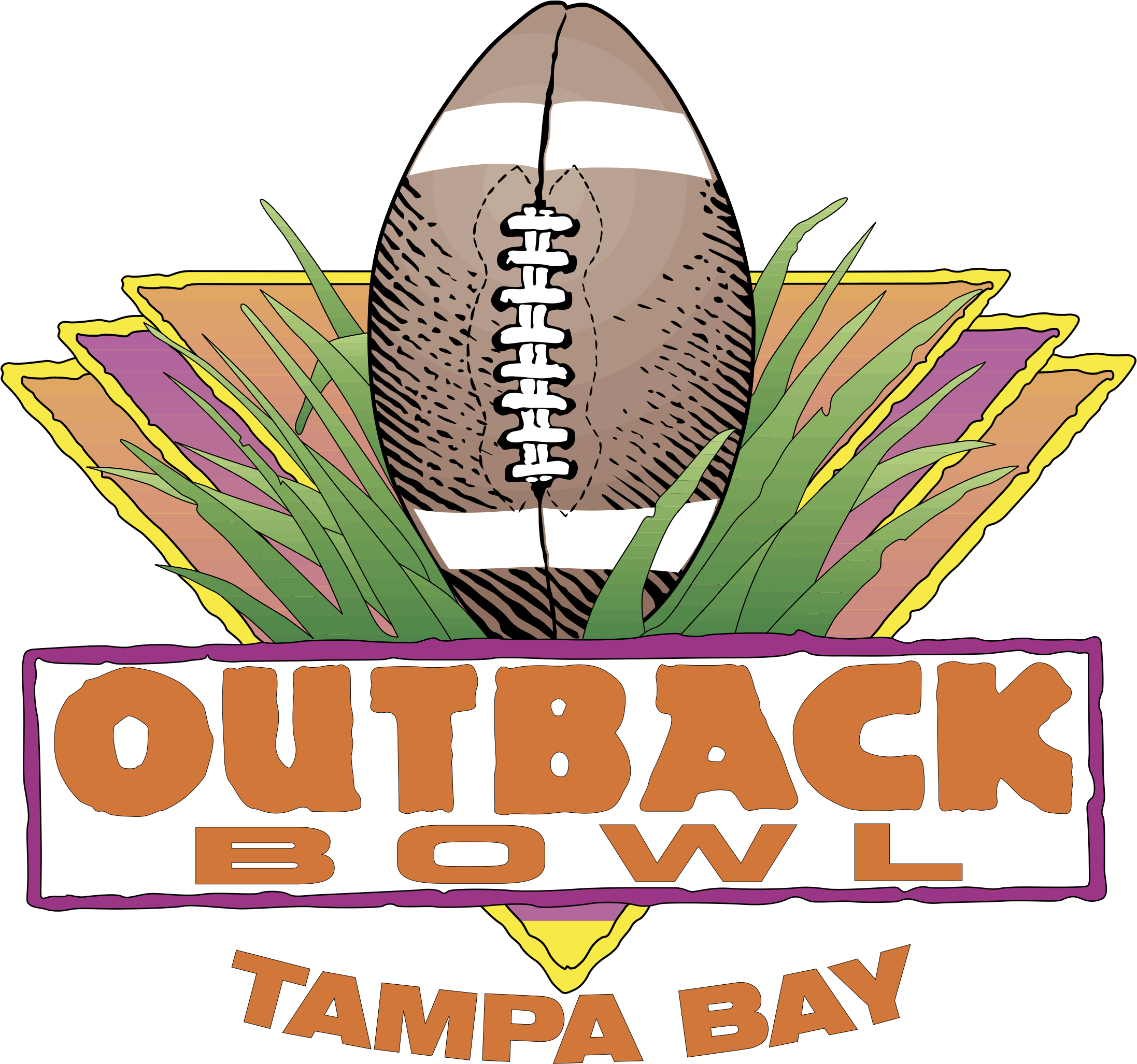 Outback Bowl Logo Png Transparent Outback Bowl Clipart Large Size Png Image PikPng