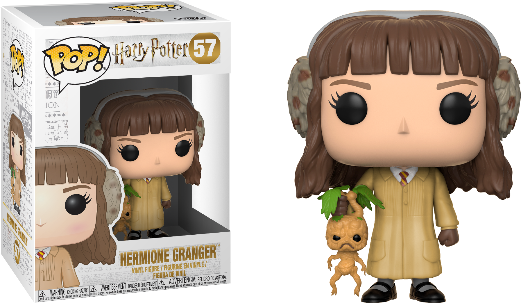 Pop Figure Harry Potter Hermione Granger Herbology - Hermione Granger ...