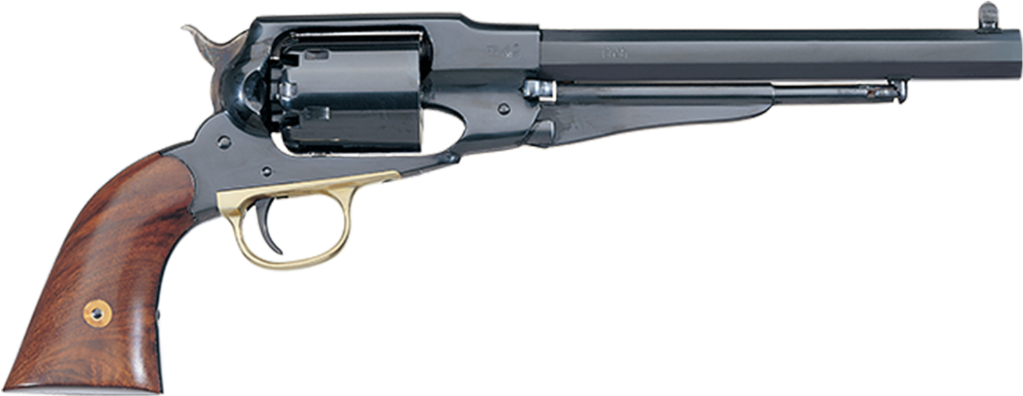 1858 New Army Revolver - Colt Navy 1851 Clipart (1598x610), Png Download
