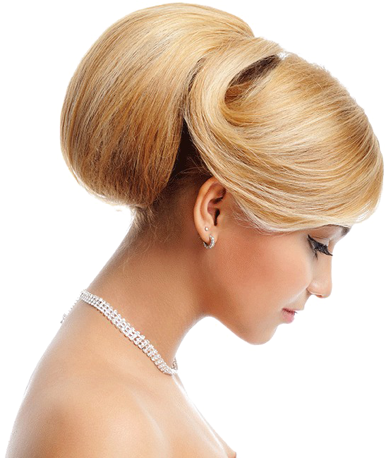 Blonde Png Transparent Picture - Девушка В Профиль Белый Фон Clipart (680x680), Png Download