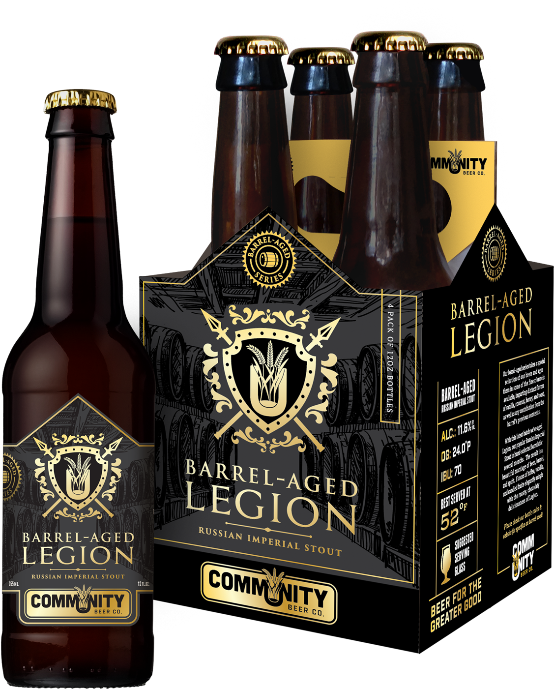 Download Download Ba Legion 4 Pack Composite Mockup - Guinness Clipart Png Download - PikPng