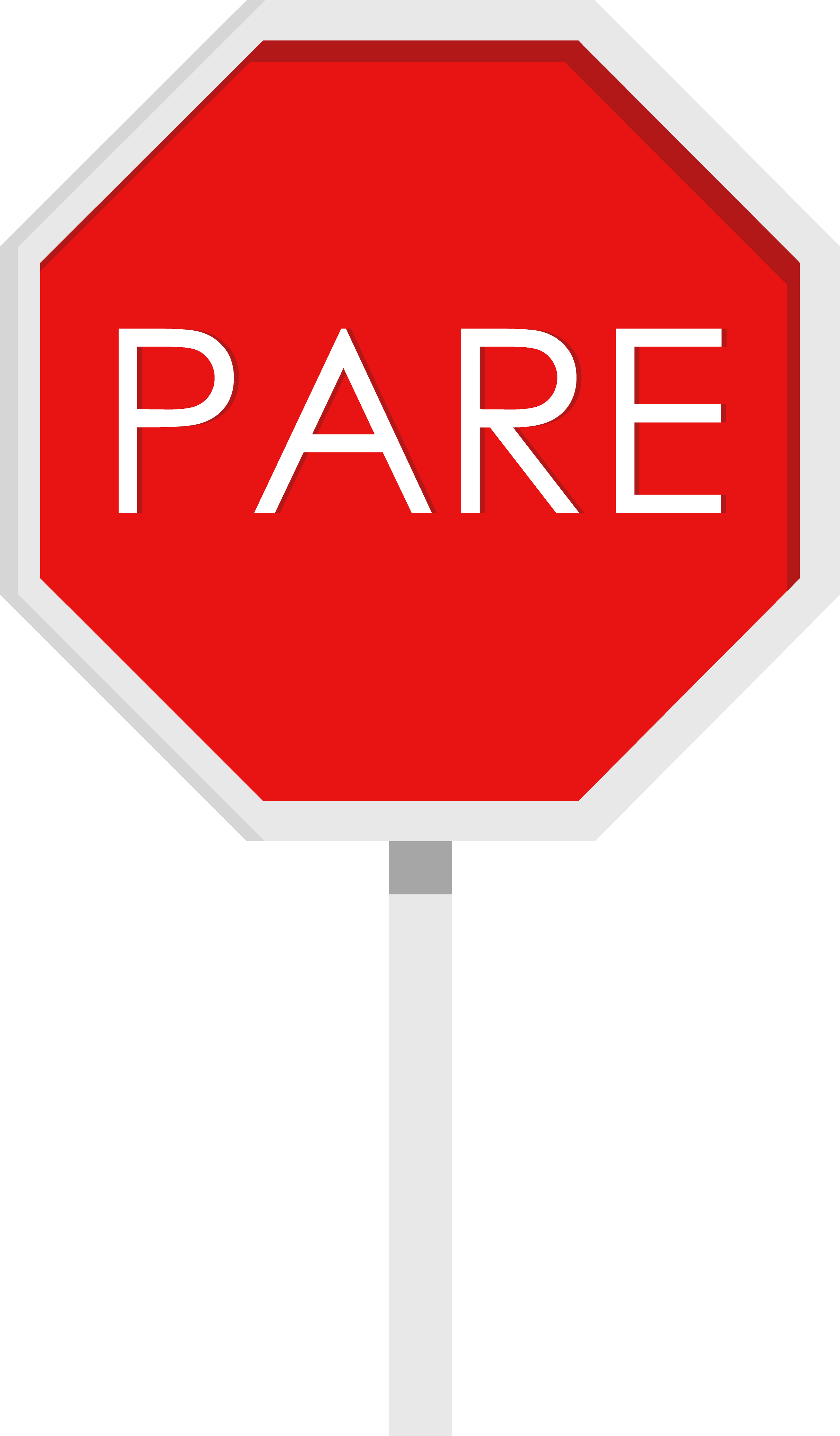 Pare - Stop Sign Clipart - Large Size Png Image - PikPng