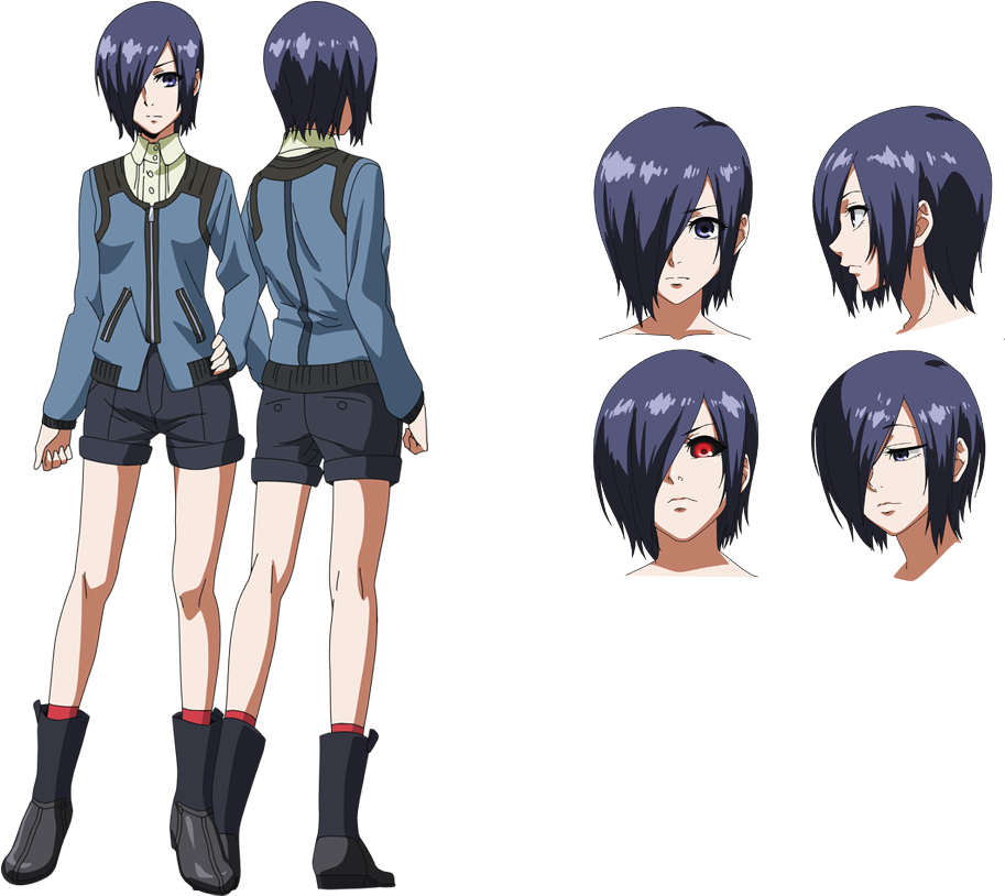 Download Tokyo Ghoul - Tokyo Ghoul Touka Side Clipart Png Download - PikPng