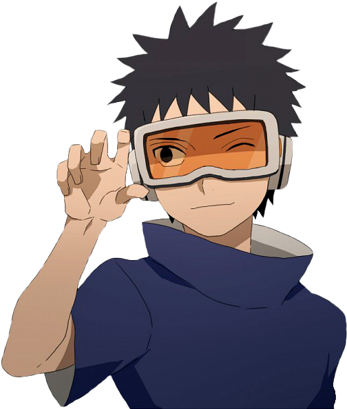 Obito Uchiha Goggles Clipart - Large Size Png Image - PikPng