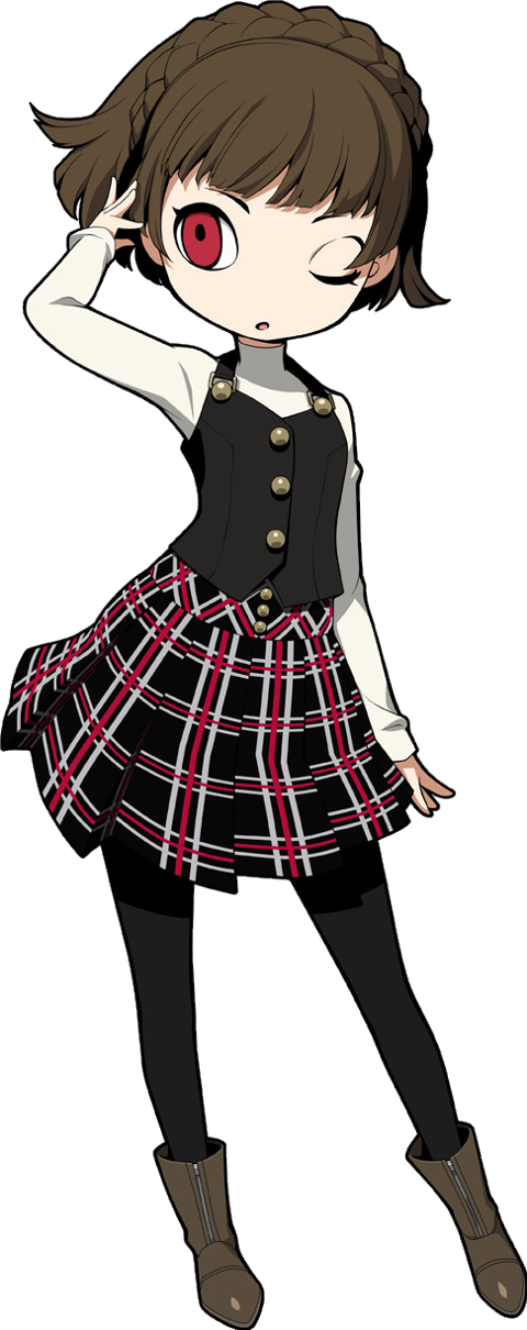 Makoto Niijima Persona Q2 Clipart - Large Size Png Image - PikPng