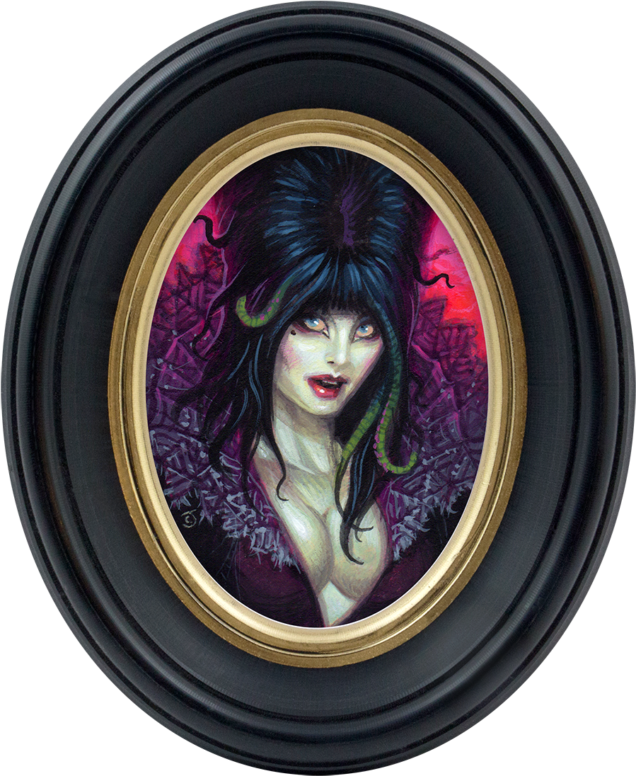 Elvira Mistress Of The Dark Loudspeaker Clipart Large Size Png Image Pikpng
