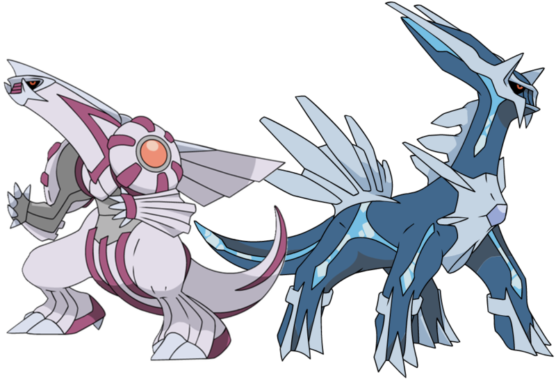 Download Dialga Palkia Anime - Pokemon Dialga Clipart Png Download - PikPng