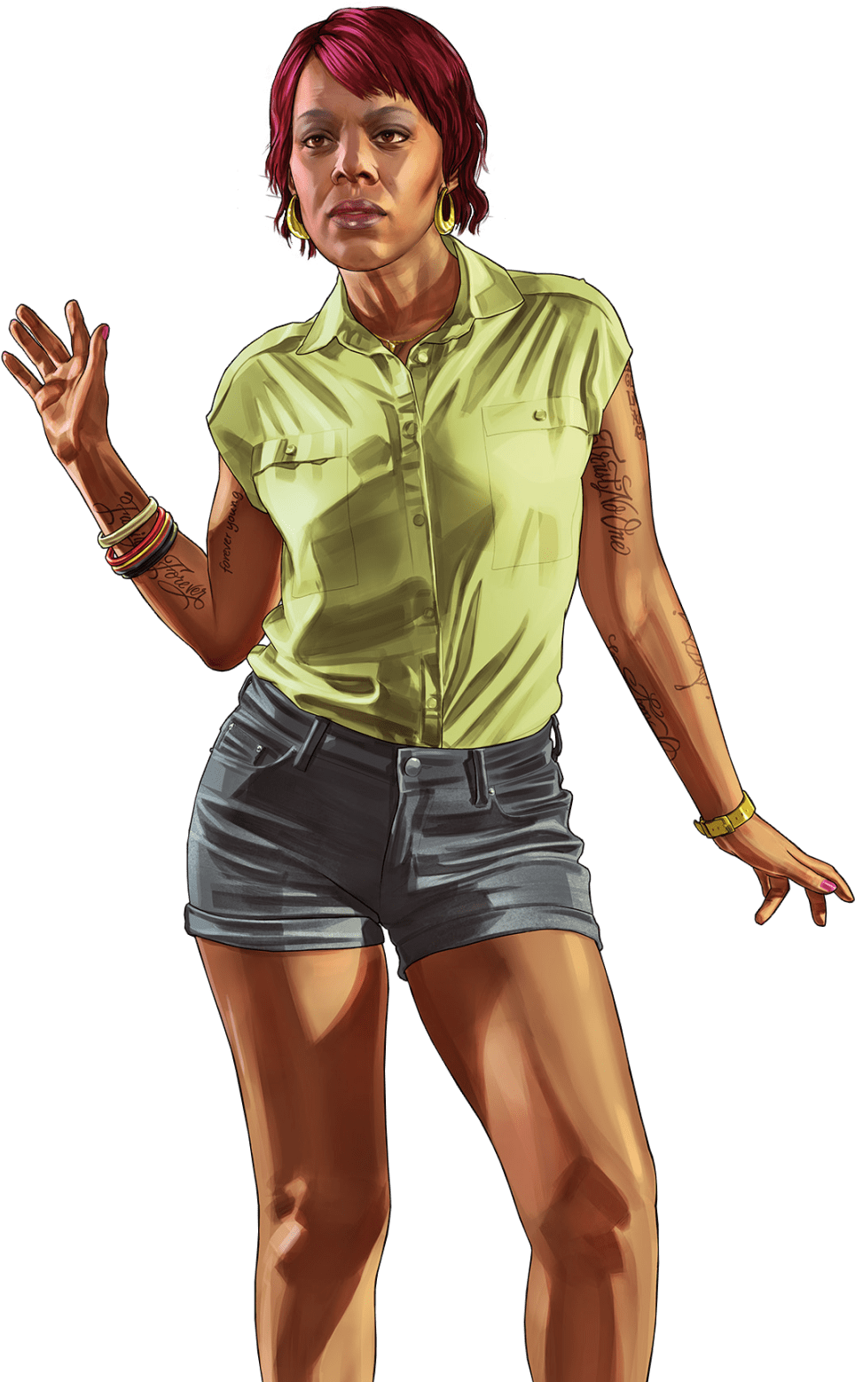 Download Gta V Characters Tonya Clipart Png Download Pikpng 2659