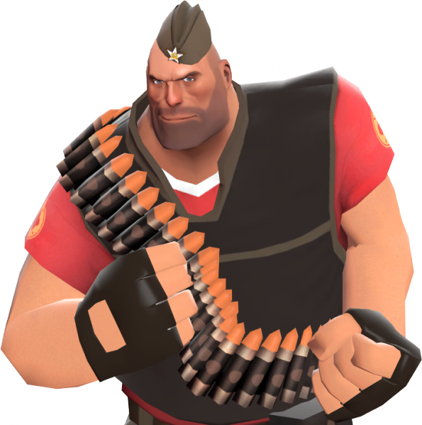 , 595px-heavy Pilotka[1] ) - Tf2 Heavy Png Clipart - Large Size Png ...