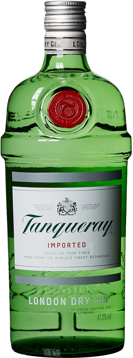 Tanqueray London Dry Gin Imported 47 3 Vol Tanqueray Gin Clipart Large Size Png Image Pikpng