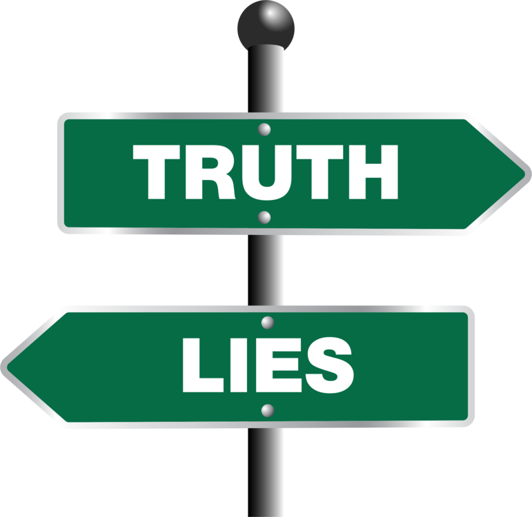 Traffic Sign Truth Lie Computer Icons Truth And Lies Png Clipart Large Size Png Image Pikpng