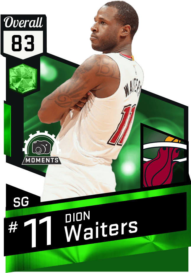 Dion Waiters - Kelly Oubre Jr Nba 2k17 Clipart - Large Size Png Image ...