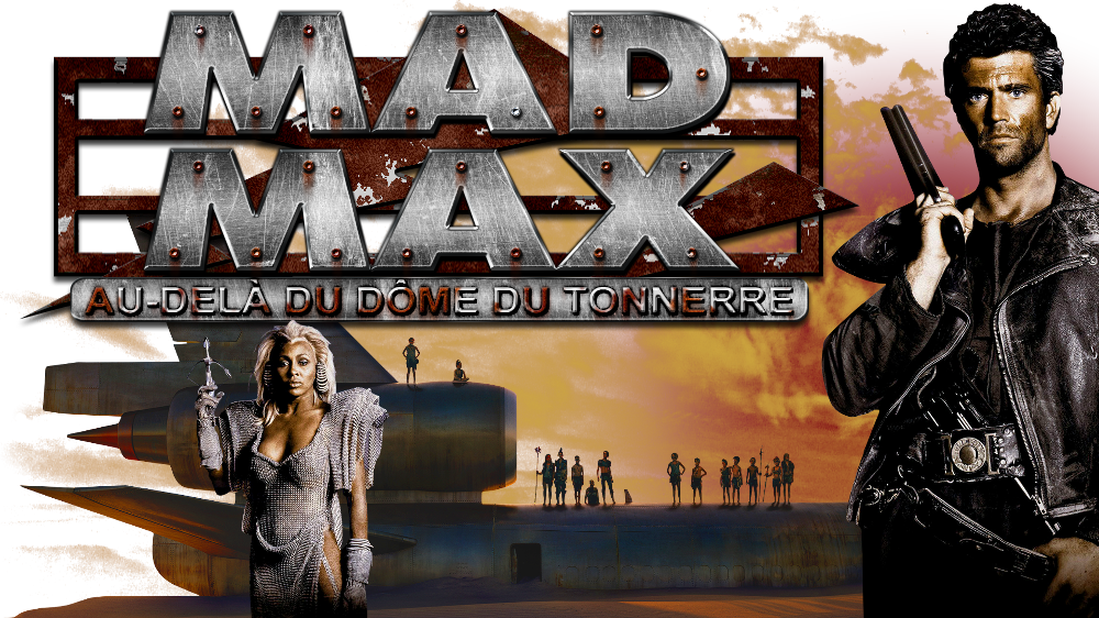 Mad Max Beyond Thunderdome Image - Album Cover Clipart (1000x562), Png Download