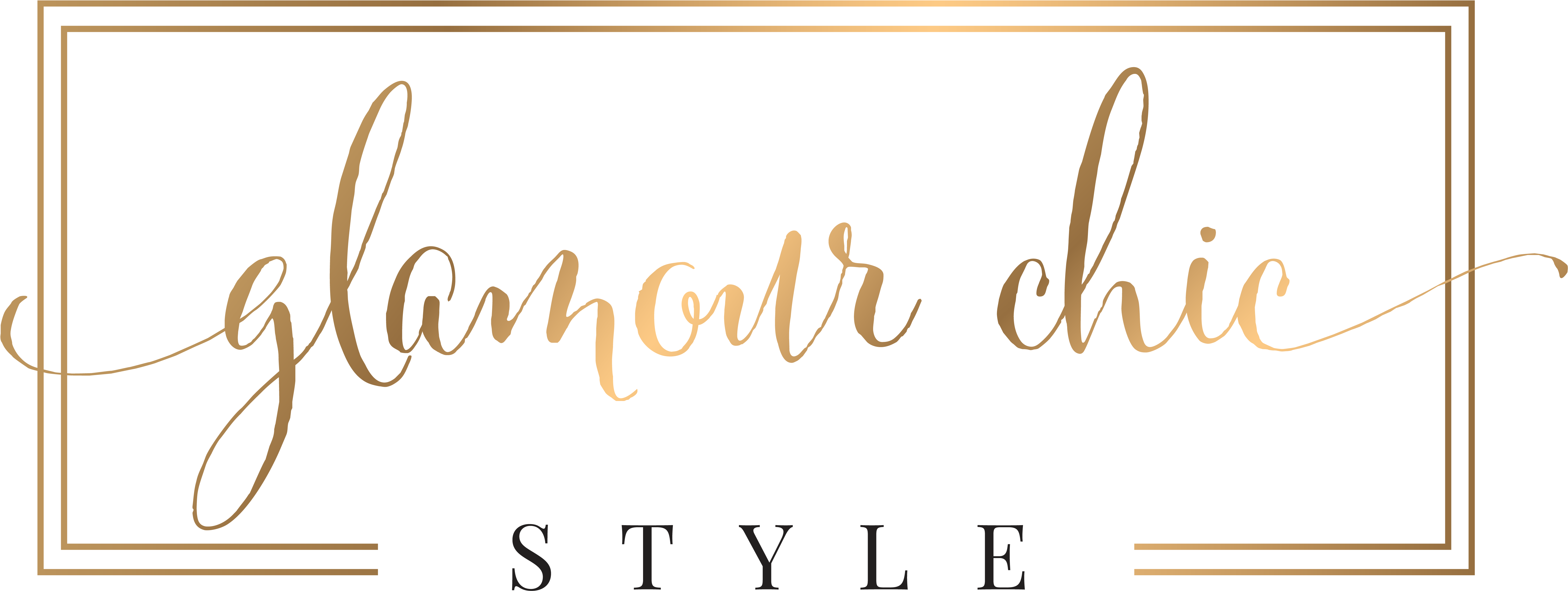 Home - Glamour Style Logo Clipart - Large Size Png Image - PikPng