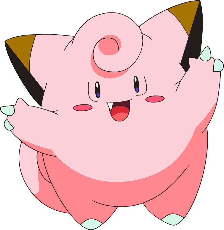 Pokemon Shiny Clefairy Is A Fictional Character Of - Clefairy Transparent Clipart (754x773), Png Download