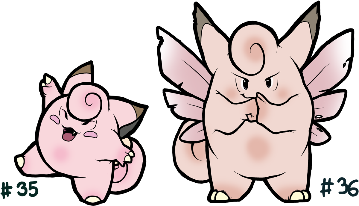 Max The Clefairy - Cartoon Clipart (1280x754), Png Download