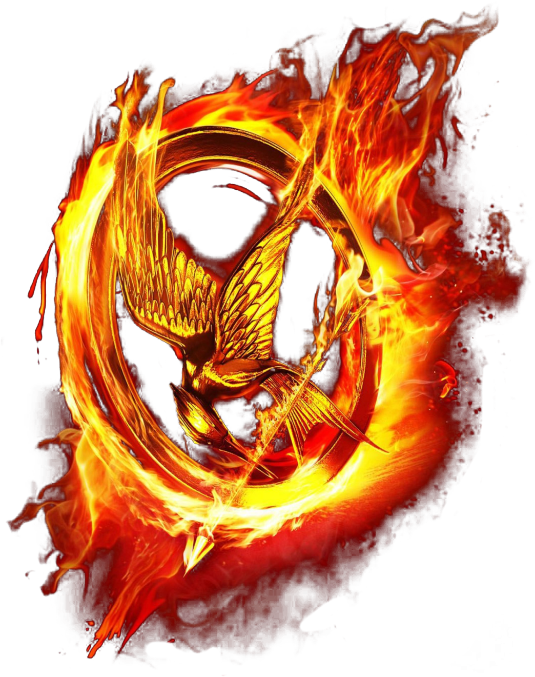 Download Mockingjay Pin On Fire And It S Transparent Hunger Games Wallpaper Iphone Clipart Png Download Pikpng