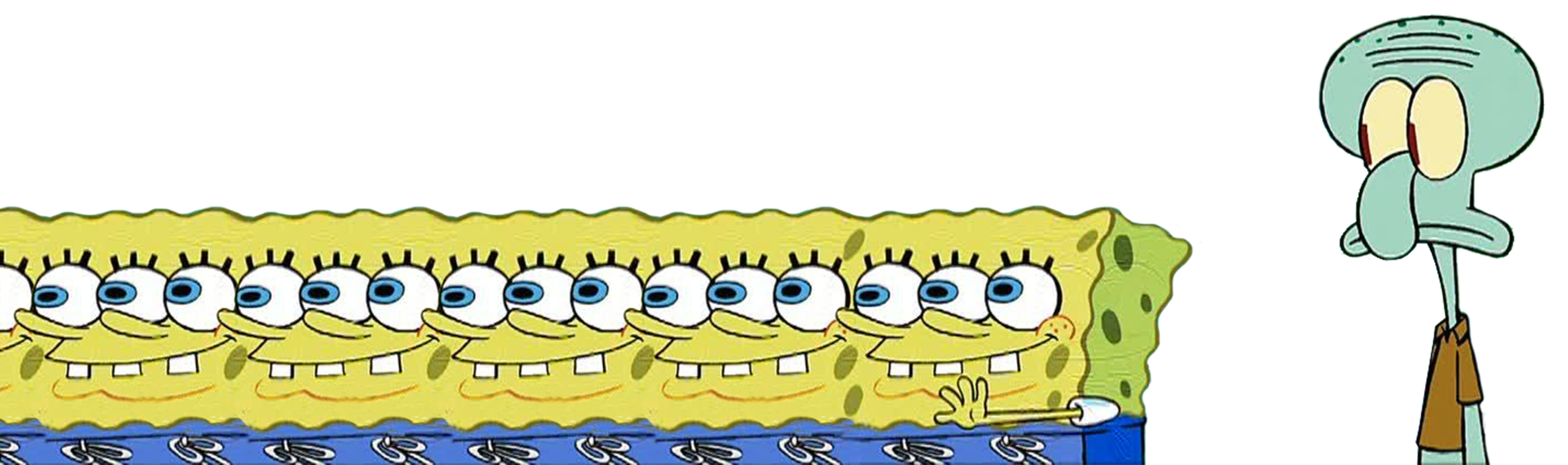 Spongebob Squidward Animation Smear - Spongebob Smear Frames Clipart ...