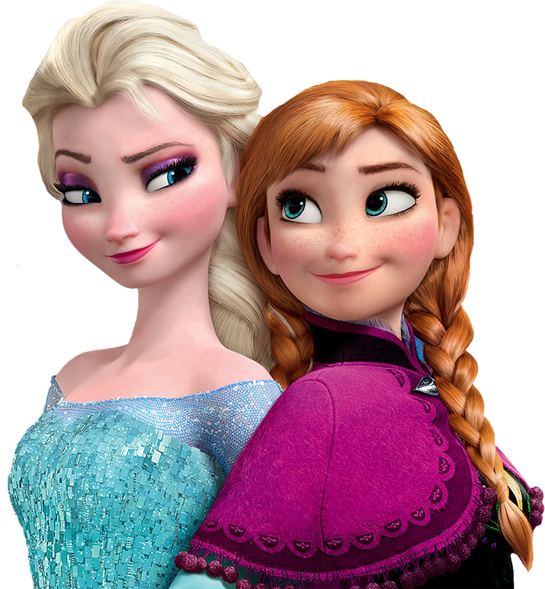 Elsa And Anna Frozen Png Clipart Large Size Png Image Pikpng