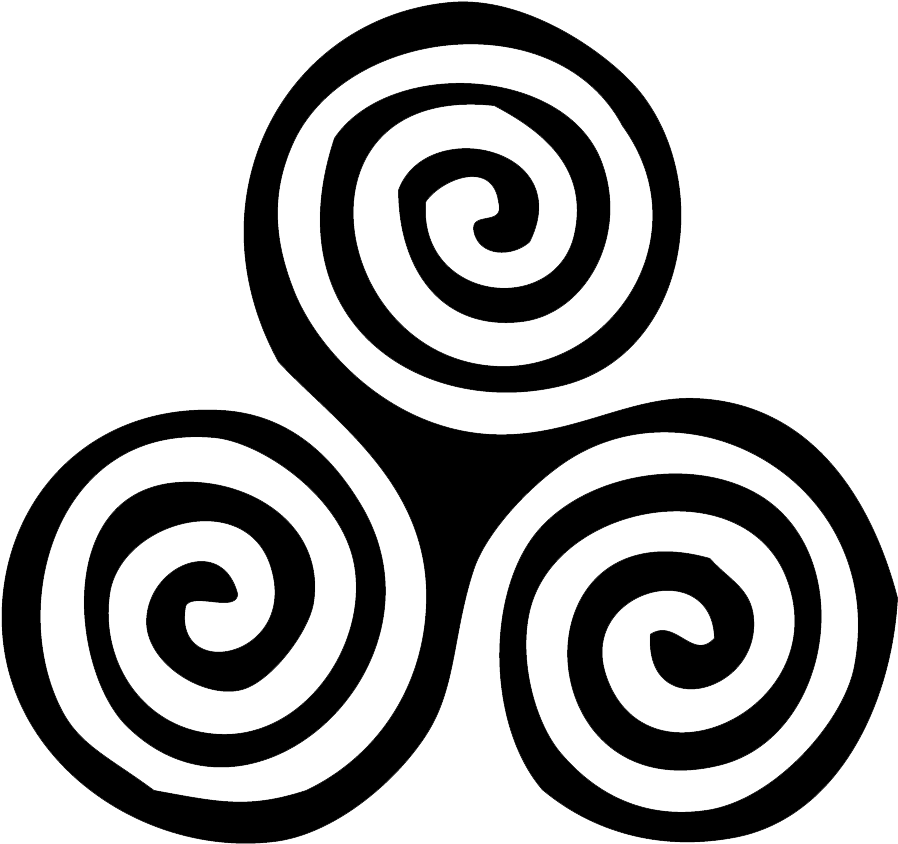 Tripple-spiral - Pictish Symbols Clipart - Large Size Png Image - PikPng