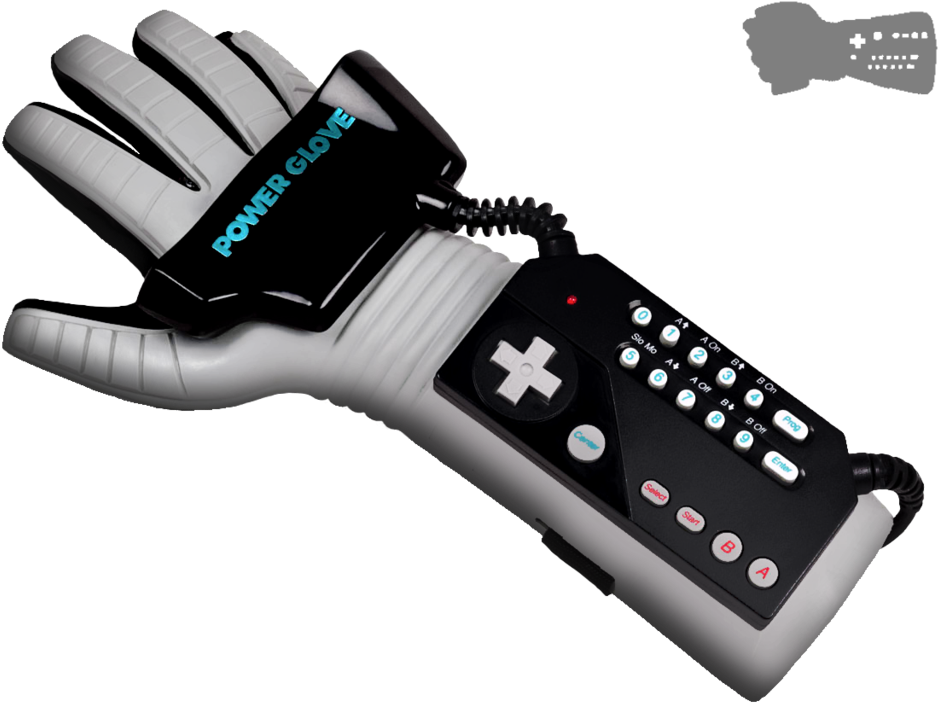 Nintendo Power Glove Png - Glove Power Clipart (1024x768), Png Download