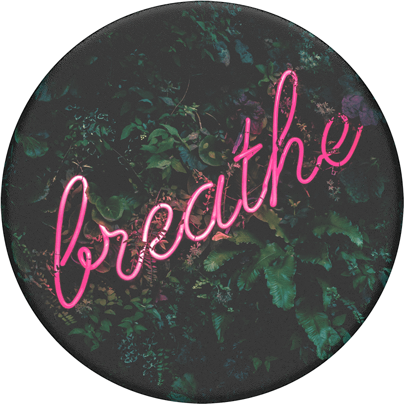 Download Breathe, Popsockets - Calligraphy Clipart Png Download - PikPng