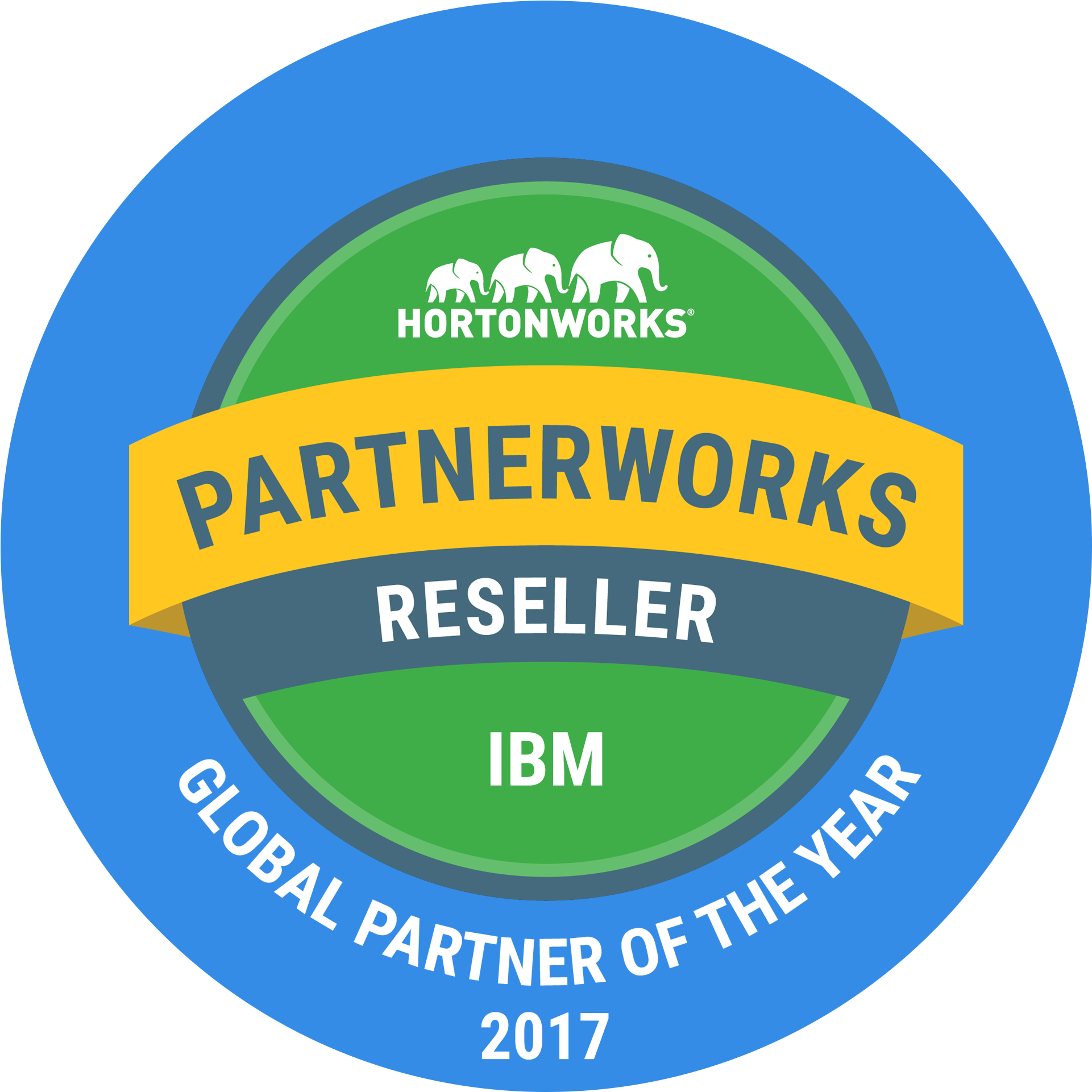 Ibm Recognized As Hortonworks Partner Of The Year - T Partner Clipart ...