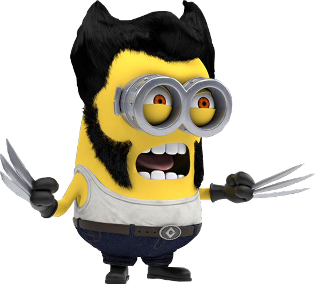 Download Wolverine Sticker - Imagenes De Los Minions Clipart Png ...