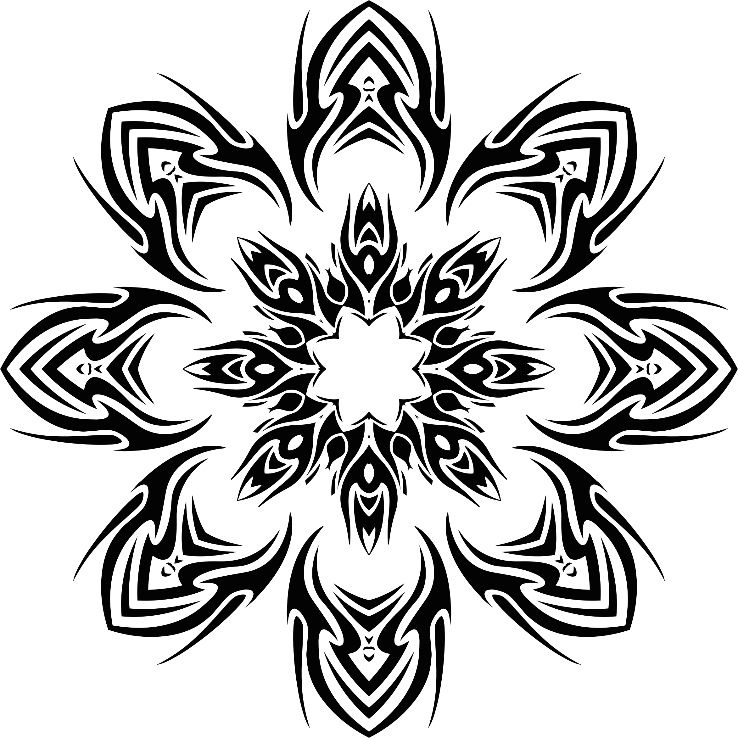 Download Flower Tribal Png Mandala Clipart Png Download PikPng   46 465497 Tribal Png 