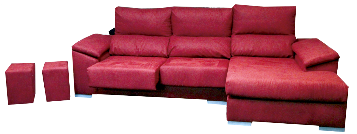 Sofá Paris - Studio Couch Clipart (1200x451), Png Download
